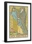 Tarot: 9 L'Ermite, The Hermit-Oswald Wirth-Framed Photographic Print