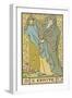 Tarot: 9 L'Ermite, The Hermit-Oswald Wirth-Framed Photographic Print