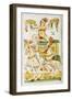 Tarot Card Depicting Chariot, 16th Century, Italy-null-Framed Giclee Print