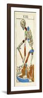 Tarot Card Depicting Death, 16th Century, Italy-null-Framed Giclee Print