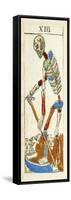 Tarot Card Depicting Death, 16th Century, Italy-null-Framed Stretched Canvas