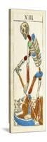Tarot Card Depicting Death, 16th Century, Italy-null-Stretched Canvas