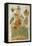 Tarot Card Depicting Hierophant, 16th Century, Italy-null-Framed Stretched Canvas