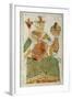 Tarot Card Depicting Hierophant, 16th Century, Italy-null-Framed Giclee Print