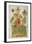 Tarot Card Depicting Hierophant, 16th Century, Italy-null-Framed Giclee Print