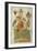 Tarot Card Depicting Hierophant, 16th Century, Italy-null-Framed Giclee Print