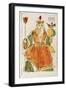 Tarot Card Depicting High Priestess, 16th Century, Italy-null-Framed Giclee Print