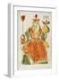 Tarot Card Depicting High Priestess, 16th Century, Italy-null-Framed Giclee Print