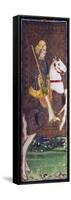 Tarot Card Depicting Knight of Wands-null-Framed Stretched Canvas
