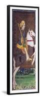 Tarot Card Depicting Knight of Wands-null-Framed Giclee Print