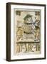 Tarot Card Depicting Magician, 16th Century, Italy-null-Framed Giclee Print