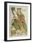 Tarot Card Depicting Strength, 16th Century, Italy-null-Framed Giclee Print