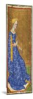 Tarot Card Depicting the Queen of Clubs-null-Mounted Giclee Print