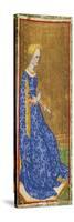 Tarot Card Depicting the Queen of Clubs-null-Stretched Canvas