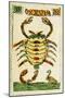 Tarot Card for Scorpio, 16th Century, Italy-null-Mounted Giclee Print