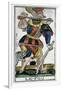 Tarot Card of the Fool, Jergot Tarot, 17th Century-null-Framed Giclee Print