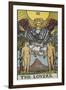 Tarot Card With a Nude Man and Woman-Arthur Edward Waite-Framed Giclee Print