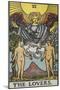 Tarot Card With a Nude Man and Woman-Arthur Edward Waite-Mounted Giclee Print