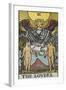 Tarot Card With a Nude Man and Woman-Arthur Edward Waite-Framed Giclee Print