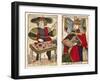 Tarot Cards, C1700-null-Framed Giclee Print