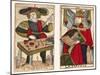 Tarot Cards, C1700-null-Mounted Giclee Print