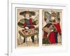 Tarot Cards, C1700-null-Framed Giclee Print