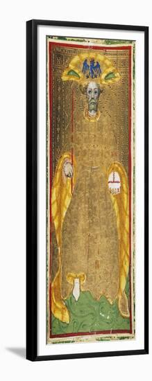 Tarot Depicting the Emperor-null-Framed Giclee Print