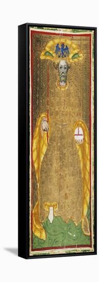 Tarot Depicting the Emperor-null-Framed Stretched Canvas