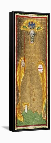 Tarot Depicting the Emperor-null-Framed Stretched Canvas