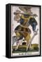 Tarot Le Fou (The Fool)-null-Framed Stretched Canvas