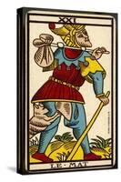 Tarot: Le Mat, The Fool-null-Stretched Canvas