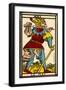 Tarot: Le Mat, The Fool-null-Framed Photographic Print