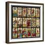 Tarot Selection from the Traditional Marseille Pack-null-Framed Photographic Print