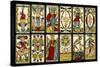 Tarot Selection from the Traditional Marseille Pack-null-Stretched Canvas