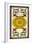 Tarot: The Ace of Coins-null-Framed Art Print