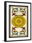 Tarot: The Ace of Coins-null-Framed Art Print