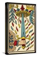Tarot: The Ace of Swords-null-Stretched Canvas