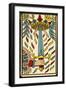 Tarot: The Ace of Swords-null-Framed Photographic Print