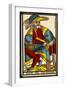 Tarot: The King of Coins-null-Framed Art Print