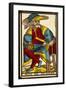 Tarot: The King of Coins-null-Framed Art Print