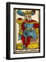 Tarot: The King of Cups-null-Framed Art Print