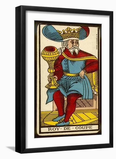 Tarot: The King of Cups-null-Framed Art Print