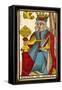 Tarot: The Queen of Cups-null-Framed Stretched Canvas