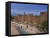 Taroudannt City Walls, Morroco, North Africa, Africa-Harding Robert-Framed Stretched Canvas