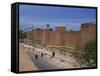 Taroudannt City Walls, Morroco, North Africa, Africa-Harding Robert-Framed Stretched Canvas