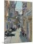 Tarpaulin Shade, back Street, Udaipur, 2013-Peter Brown-Mounted Giclee Print