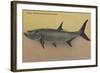 Tarpon Fish from SW Coast of Florida - Florida-Lantern Press-Framed Art Print