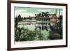 Tarpon Springs, Florida - View from the Water-Lantern Press-Framed Premium Giclee Print