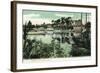 Tarpon Springs, Florida - View from the Water-Lantern Press-Framed Art Print