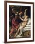 Tarquin and Lucretia, C.1568-76-Titian (Tiziano Vecelli)-Framed Giclee Print